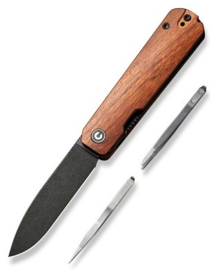 Ніж складаний Civivi Sendy Guibourtia Wood C21004A-2