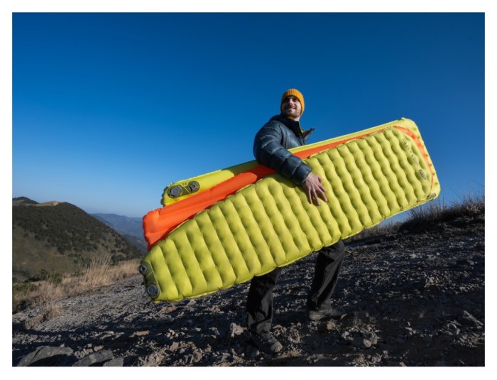 Килимок самонадувний Flextail Tiny Slleeping Pad R05 AVS, розмір L (196 х 55 х 7 см), помаранчевий