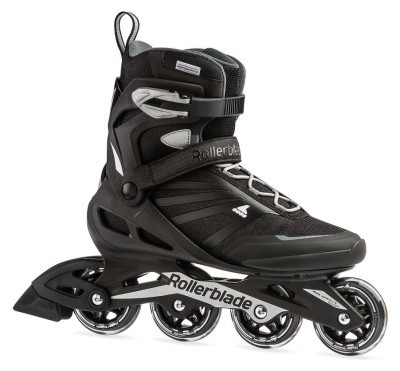 Роликові коньки для дорослих Rollerblade ZETRABLADE M 38 (7US) 240мм Black/silver (07958600)