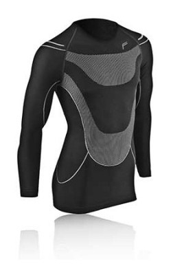 Термобілизна для дорослих: чоловіча кофта Fuse MEGALIGHT 140 LONGSHIRT MAN M Black