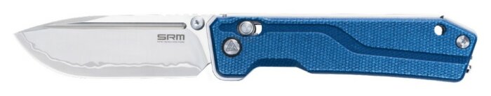 Ніж складаний SRM Rubik 7228B-ME2, блакитний