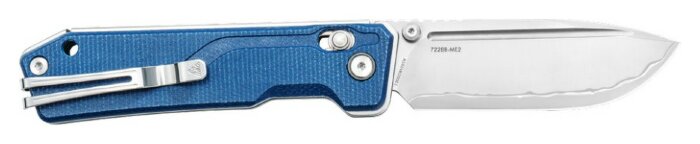 Ніж складаний SRM Rubik 7228B-ME2, блакитний