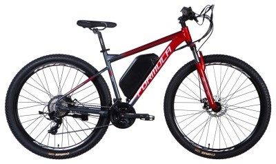Велосипед з електроприводом 29" AL Formula eF-1 DD CS рама-18,5" 48B 17.5А*г 500Вт червоно-сріблястий 2026
