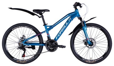 Велосипед AL 24" Formula BLACKWOOD DD FR рама-12,5" синій 2026