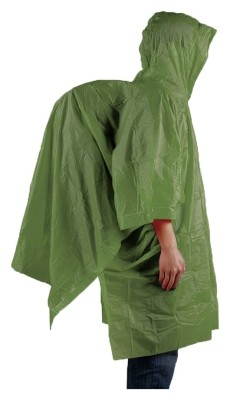 Пончо AceCamp Vinyl Rain Poncho green
