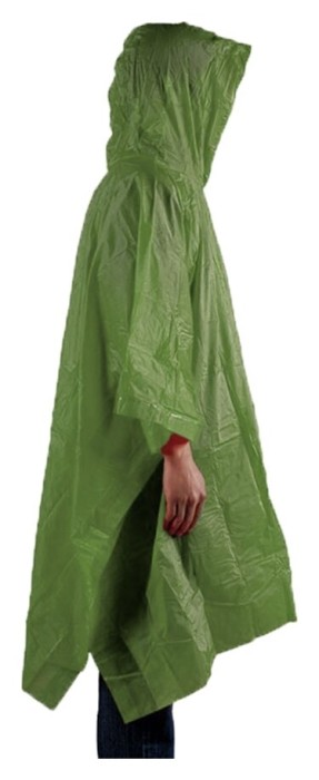 Пончо AceCamp Vinyl Rain Poncho green