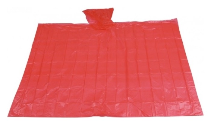 Пончо AceCamp Emergency Rain Poncho red