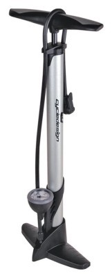 Насос для велосипеда Cycledesign FLOOR PUMP CLASSIC Silver (PP1662)