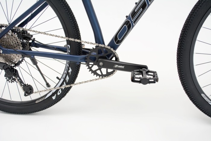 Велосипед Oskar Phantom 27.5" 16" сіро-синій матовий 2026