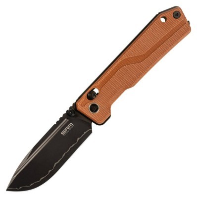 Ніж складаний SRM Rubik 7228B-MN2, коричневий