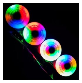 Колесо для роликів, що світяться Flying Eagle Lazerwheelz Multicolor 80 мм
