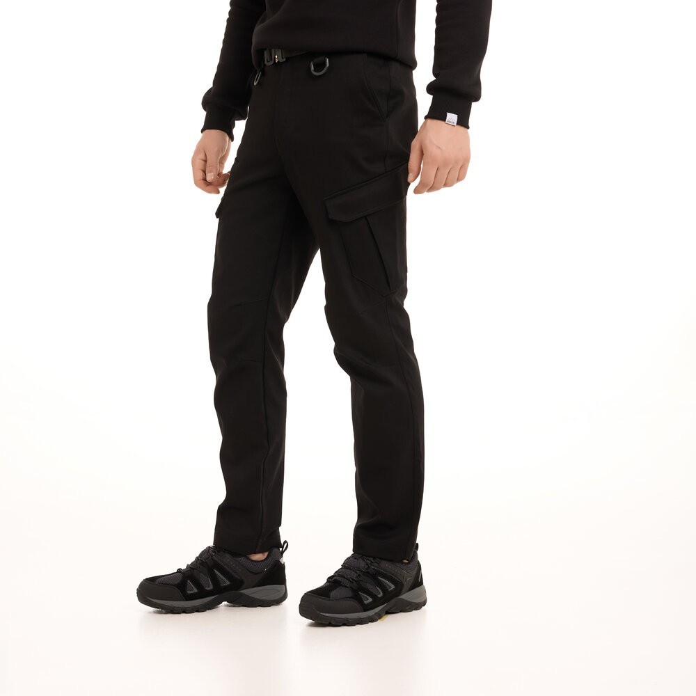 Зимові тактичні брюки чорні Pobedov trousers Tactical ЗИМА 3XL