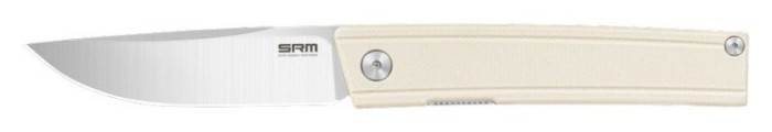 Ніж складаний SRM Gent 401LC-GT, білий