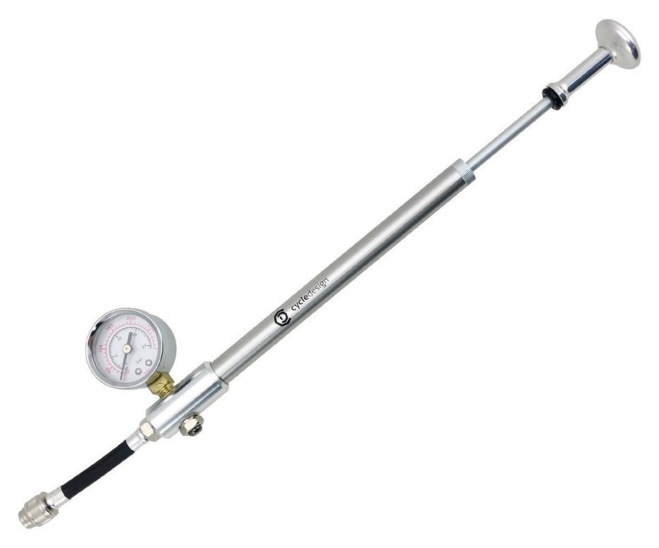 Насос для велосипедів Cycledesign SUSPEN V.1-HP Silver (PP1600)