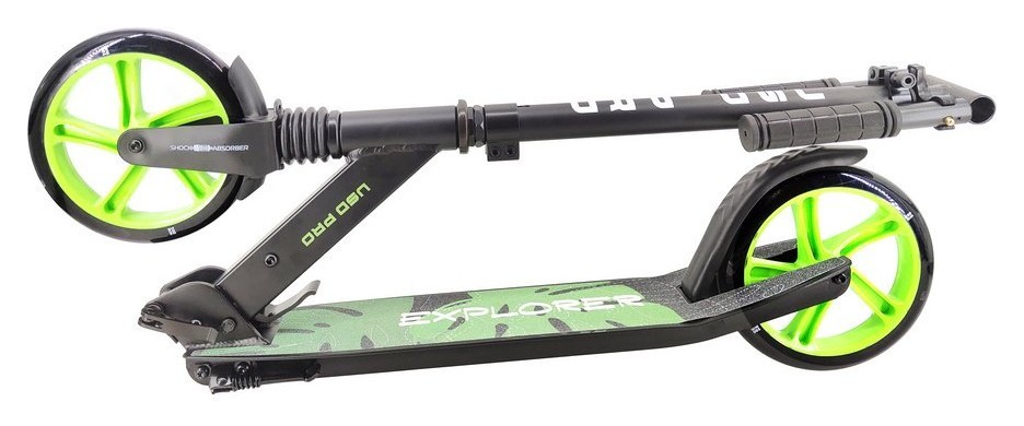 Самокат USD PRO Explorer Black Green (UES21U1S)