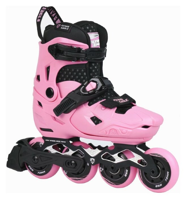 Дитячі розсувні ролики Flying Eagle S7 Nimbus рожеві