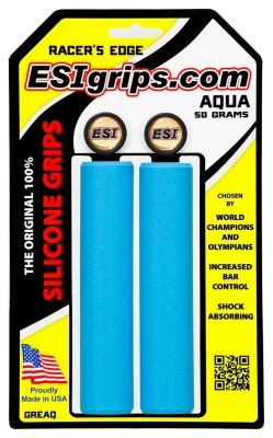 Гріпси ESI Racer's Edge Aqua (блакитні)