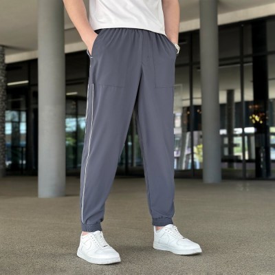 Чоловічі легкі джогери із софту антрацит Pobedov Weekend