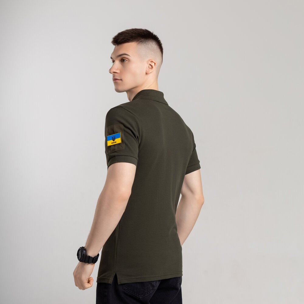 Легке тактичне літнє чоловіче хакі поло Pobedov Royal Військове