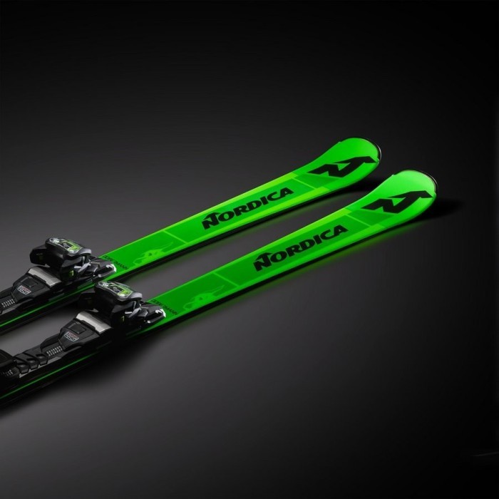Ліжі гірські комплект Nordica DOB.SPITF.70 TI FDT+TPX12 165см Green/black (0A0244+0C8014NB001)