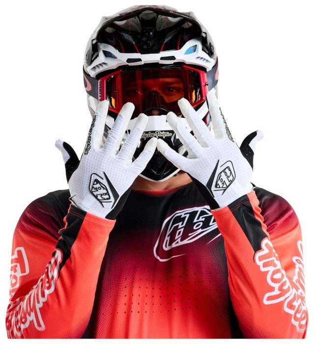 Вело рукавички TLD AIR GLOVE; MONO [WHITE] S