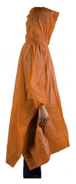 Пончо AceCamp Vinyl Rain Poncho orange