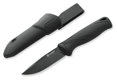 Ніж Ganzo G807BW-BK чорний з чохлом