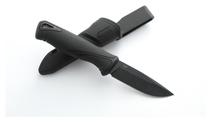 Ніж Ganzo G807BW-BK чорний з чохлом