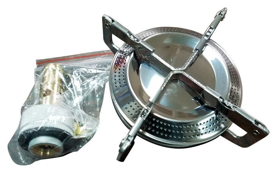 Пальник туристичний Saxifraga HEATER Silver (SCS18U1L)