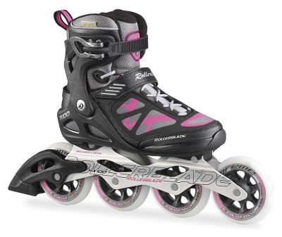 Роликові коньки для дорослих Rollerblade MACROBLADE 100 W 37 (6.5US) 235мм Black/pink (07501100 7Y9)
