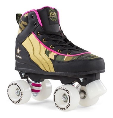 Роликові ковзани Rio Roller Camo 37 Black