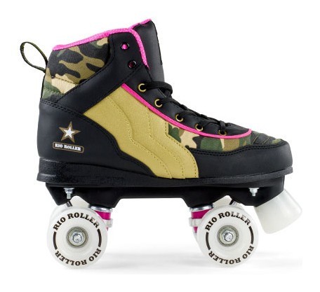 Роликові ковзани Rio Roller Camo 37 Black