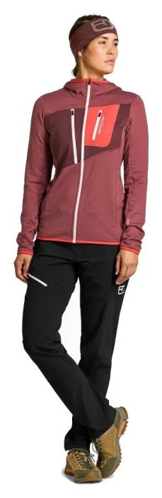 Флісова кофта Ortovox Fleece Grid Hoody Wmn