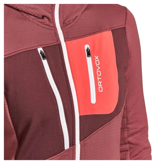 Флісова кофта Ortovox Fleece Grid Hoody Wmn