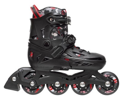 Дитячі розсувні ролики Flying Eagle Nacht чорні