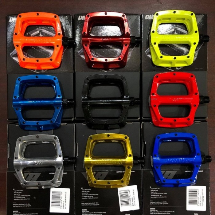 Педалі DMR V8 V2 ED Red (червоний металік)