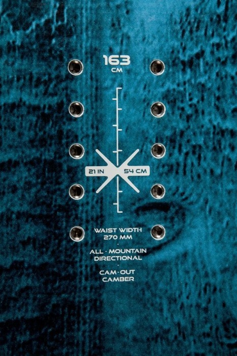 Сноуборд Nitro MAGNUM 171 Black/Blue/Brown (830671)