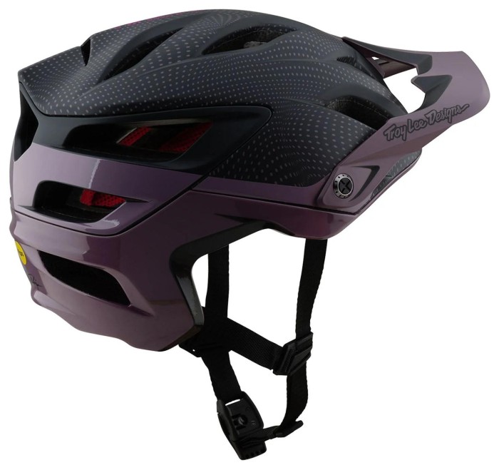 Вело шолом TLD A3 MIPS HELMET; HALO [PURPLE] XS/S
