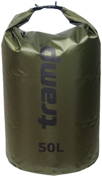 Гермомішок TRAMP PVC Diamond Ripstop 50л UTRA-208, Оливковий