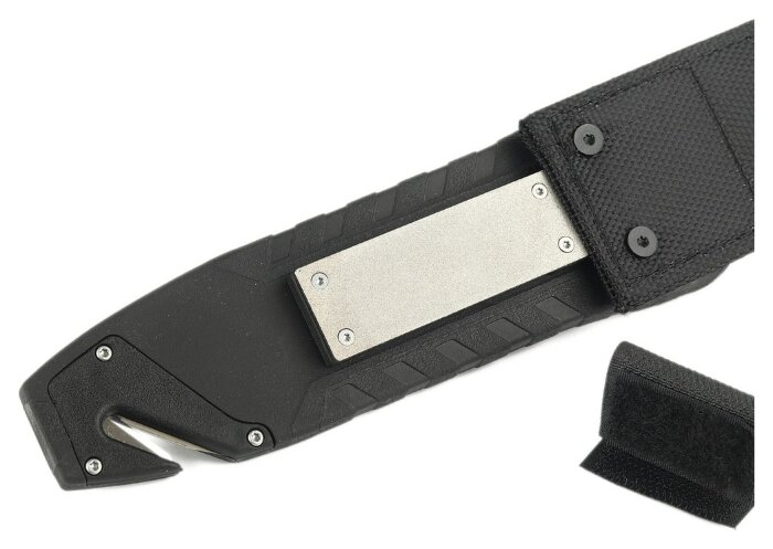 Ніж Ganzo G8012V2-BK чорний (G8012V2-BK) з паракордом