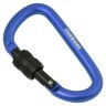 Munkees 3248 карабін D with Screw Lock 8 mm x 80 mm tmavо blue Фото - 1