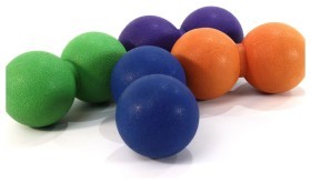 М'яч масажний подвійний (8822) Bavar Sport