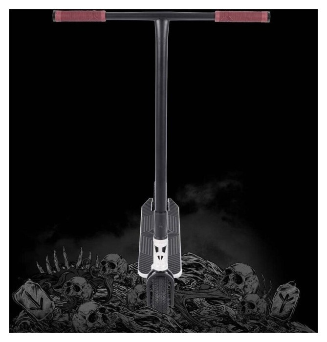 Трюковий самокат Triad Shape Shifter Dirt 5.5" x 20.5"- Stone/Black/Red