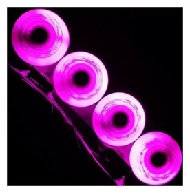 Колесо для роликів, що світяться Flying Eagle Lazerwheelz Purple 80 мм