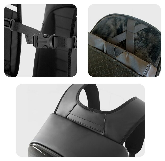 Рюкзак Pixel Pro Max SB9711 Black з LED екраном