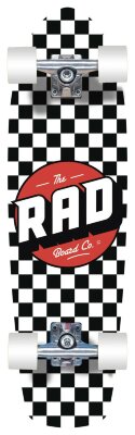 RAD круїзер Retro Checker Cruiser Skateboard 28" - Black