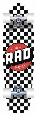 RAD круїзер Retro Checker Cruiser Skateboard 28" - Black