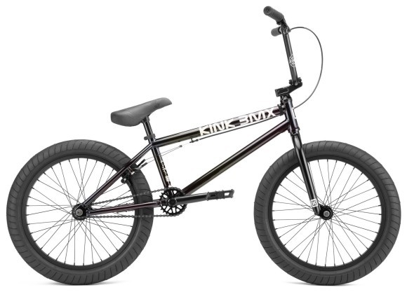 Велосипед KINK BMX LAUNCH 20" 2022 Gloss Iridescent Black