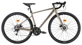 Велосипед 28&quot; Leon GR-90 DD 2022 (бежевий із сірим)
