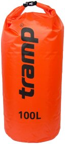 Гермомішок TRAMP PVC Diamond Ripstop 100л UTRA-210, Помаранчевий